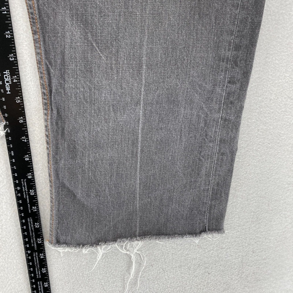 Vintage Rocawear Cropped Jeans Mens 36 Gray Denim Original Fit Baggy Loose Y2K - Picture 9 of 13
